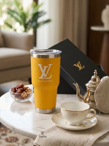 مطرة ثيرموس LOUIS VUITTON / علبة أصليه